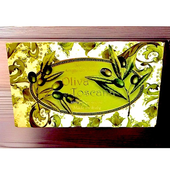 🇮🇹SAPONIFICIO ARTIGIANALE FIORENTINO🇮🇹 ITALIAN HANDMADE “OLIVA TOSCANA” BAR SOAP - Picture 2 of 8